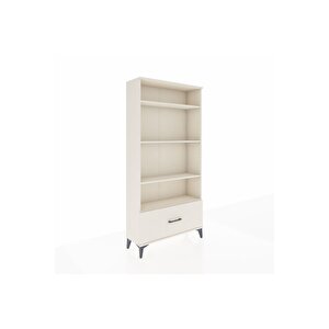 Arges Dolap 4 Raflı Tek Çekmeceli 88x30x182 Aytaşı-aytaşı