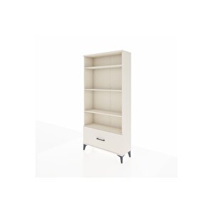 Arges Dolap 4 Raflı Tek Çekmeceli 88x30x182 Aytaşı-aytaşı