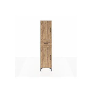 Hyperion Dolap 3 Raflı Tek Çekmeceli 2 Kapaklı 44x44x195 Aytaşı-çam