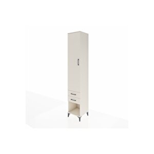 Hyperion Dolap 5 Raflı 2 Çekmeceli Tek Kapaklı 44x44x243 Aytaşı-aytaşı