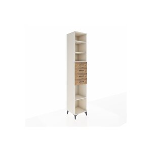 Hyperion Dolap 4 Raflı 4 Çekmeceli 44x44x243 Aytaşı-çam