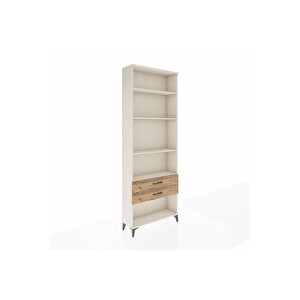 Arges Dolap 4 Raflı 2 Çekmeceli 88x30x243 Aytaşı-çam