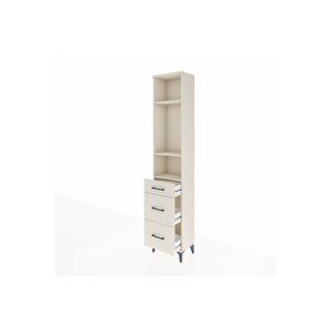 Arges Dolap 3 Raflı 3 Çekmeceli 44x30x221 Aytaşı-aytaşı