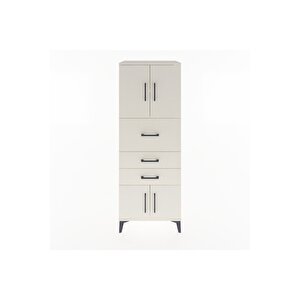 Hyperion Dolap 2 Raflı 3 Çekmeceli 4 Kapaklı 60x44x163 Aytaşı-aytaşı