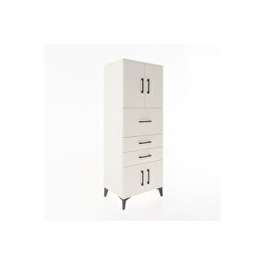 Hyperion Dolap 2 Raflı 3 Çekmeceli 4 Kapaklı 60x44x163 Aytaşı-aytaşı