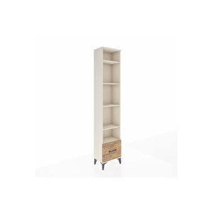 Arges Dolap 5 Raflı Tek Çekmeceli 44x30x221 Aytaşı-çam