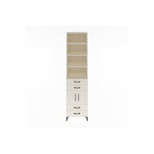 Hyperion Dolap 5 Raflı 4 Çekmeceli 2 Kapaklı 60x44x243 Aytaşı-aytaşı