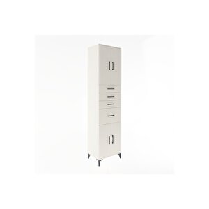 Hyperion Dolap 2 Raflı 4 Çekmeceli 4 Kapaklı 60x44x243 Aytaşı-aytaşı