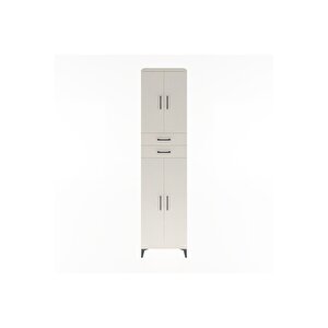 Hyperion Dolap 5 Raflı 2 Çekmeceli 4 Kapaklı 60x44x243 Aytaşı-aytaşı
