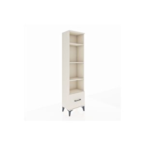 Arges Dolap 4 Raflı Tek Çekmeceli 44x30x182 Aytaşı-aytaşı