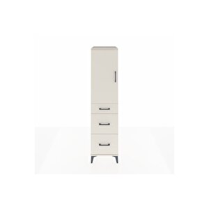 Kronos Dolap 2 Raflı 3 Çekmeceli Tek Kapaklı 44x59x182 Aytaşı-aytaşı