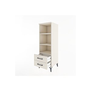 Hyperion Dolap 3 Raflı 2 Çekmeceli 44x44x134 Aytaşı-aytaşı