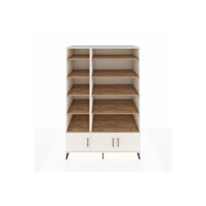 Kronos Dolap 10 Raflı 3 Kapaklı 132x59x195 Aytaşı-aytaşı/çam