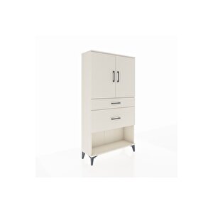 Arges Dolap 3 Raflı 2 Çekmeceli 2 Kapaklı 88x30x163 Aytaşı-aytaşı