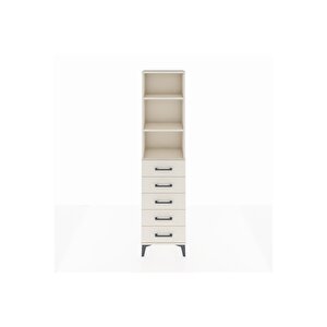 Arges Dolap 3 Raflı 5 Çekmeceli 44x30x182 Aytaşı-aytaşı