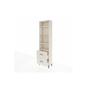 Arges Dolap 4 Raflı 2 Çekmeceli 60x30x221 Aytaşı-aytaşı