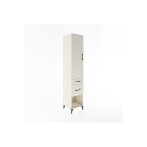 Hyperion Dolap 3 Raflı 2 Çekmeceli Tek Kapaklı 44x44x221 Aytaşı-aytaşı