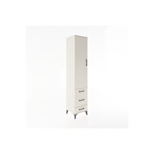 Hyperion Dolap 2 Raflı 3 Çekmeceli Tek Askılı 44x44x221 Aytaşı-aytaşı