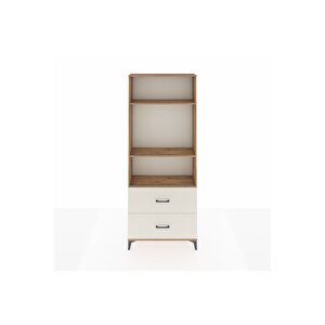 Arges Dolap 3 Raflı 2 Çekmeceli 88x30x221 Çam-aytaşı