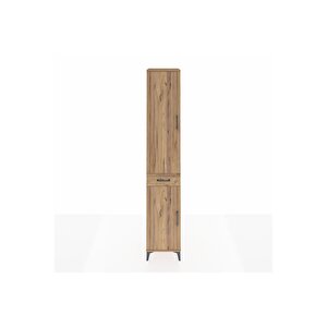 Hyperion Dolap 4 Raflı Tek Çekmeceli Tek Askılı 44x44x243 Çam-çam