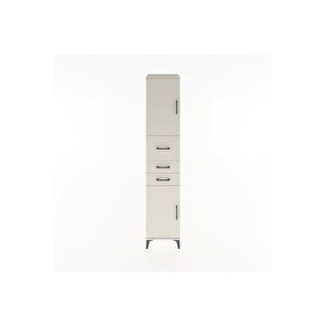 Hyperion Dolap 3 Raflı 3 Çekmeceli 2 Kapaklı 44x44x221 Aytaşı-aytaşı