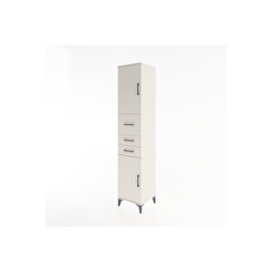 Hyperion Dolap 3 Raflı 3 Çekmeceli 2 Kapaklı 44x44x221 Aytaşı-aytaşı