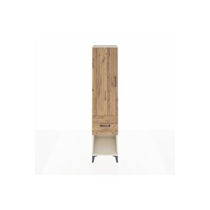 Hyperion Dolap 2 Raflı Tek Çekmeceli Tek Askılı 44x44x195 Aytaşı-çam