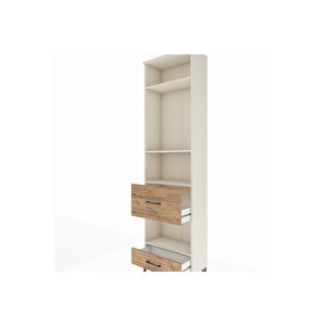 Arges Dolap 4 Raflı 2 Çekmeceli 60x30x221 Aytaşı-çam