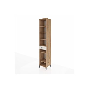Hyperion Dolap 6 Raflı Tek Çekmeceli 44x44x243 Çam-aytaşı