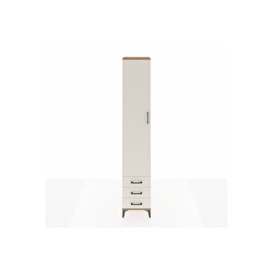 Hyperion Dolap 5 Raflı 3 Çekmeceli Tek Kapaklı 44x44x243 Çam-aytaşı