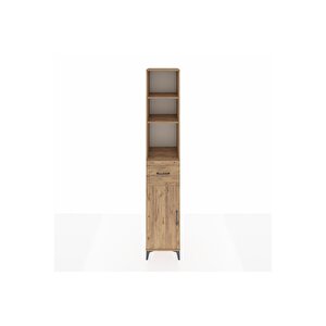 Hyperion Dolap 4 Raflı Tek Çekmeceli Tek Kapaklı 44x44x243 Çam-çam