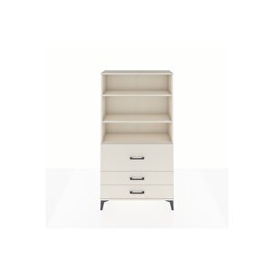 Arges Dolap 3 Raflı 3 Çekmeceli 88x30x163 Aytaşı-aytaşı