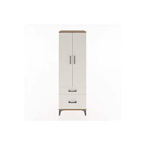 Hyperion Dolap 4 Raflı 2 Çekmeceli 2 Kapaklı 60x44x182 Çam-aytaşı