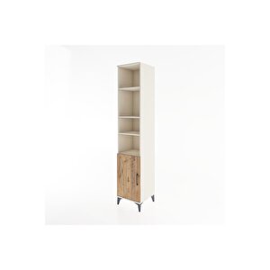 Hyperion Dolap 5 Raflı Tek Kapaklı 44x44x221 Aytaşı-çam