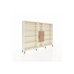 Arges Dolap 12 Raflı Tek Kapaklı  220x30x163 Aytaşı-çam/aytaşı