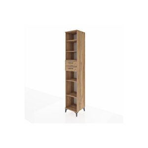 Hyperion Dolap 5 Raflı 2 Çekmeceli 44x44x243 Çam-çam