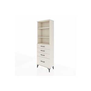 Arges Dolap 3 Raflı 4 Çekmeceli 60x30x182 Aytaşı-aytaşı