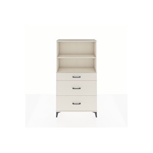 Arges Dolap 2 Raflı 3 Çekmeceli 88x30x163 Aytaşı-aytaşı