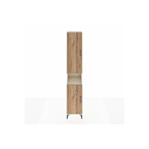 Hyperion Dolap 5 Raflı 2 Kapaklı Tek Askılı 44x44x243 Aytaşı-çam