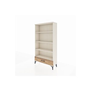 Arges Dolap 4 Raflı Tek Çekmeceli 88x30x163 Aytaşı-çam