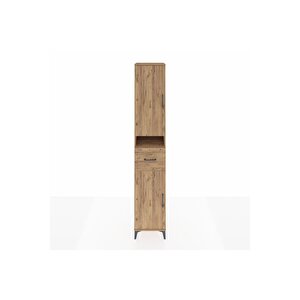 Hyperion Dolap 5 Raflı Tek Çekmeceli 2 Kapaklı 44x44x243 Çam-çam