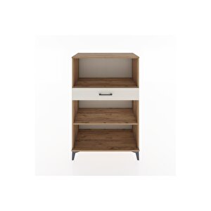 Hyperion Dolap 2 Raflı Tek Çekmeceli 88x44x134 Çam-aytaşı