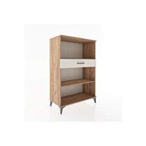 Hyperion Dolap 2 Raflı Tek Çekmeceli 88x44x134 Çam-aytaşı