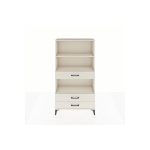 Arges Dolap 3 Raflı 3 Çekmeceli 88x30x163 Aytaşı-aytaşı