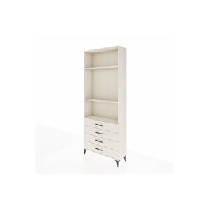 Arges Dolap 3 Raflı 4 Çekmeceli 88x30x221 Aytaşı-aytaşı