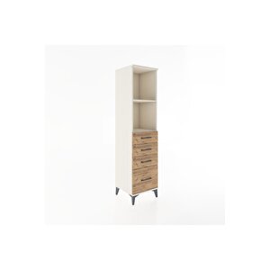 Hyperion Dolap 2 Raflı 4 Çekmeceli 44x44x182 Aytaşı-çam