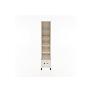 Hyperion Dolap 5 Raflı Tek Çekmeceli 44x44x221 Aytaşı-aytaşı