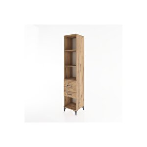 Hyperion Dolap 3 Raflı 2 Çekmeceli 44x44x221 Çam-çam