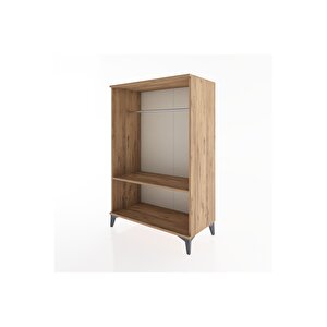 Hyperion Dolap Tek Raflı Tek Askılı 88x44x134 Çam-çam