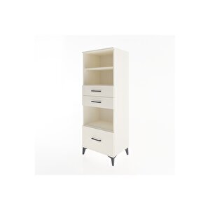 Hyperion Dolap 3 Raflı 3 Çekmeceli 60x44x163 Aytaşı-aytaşı